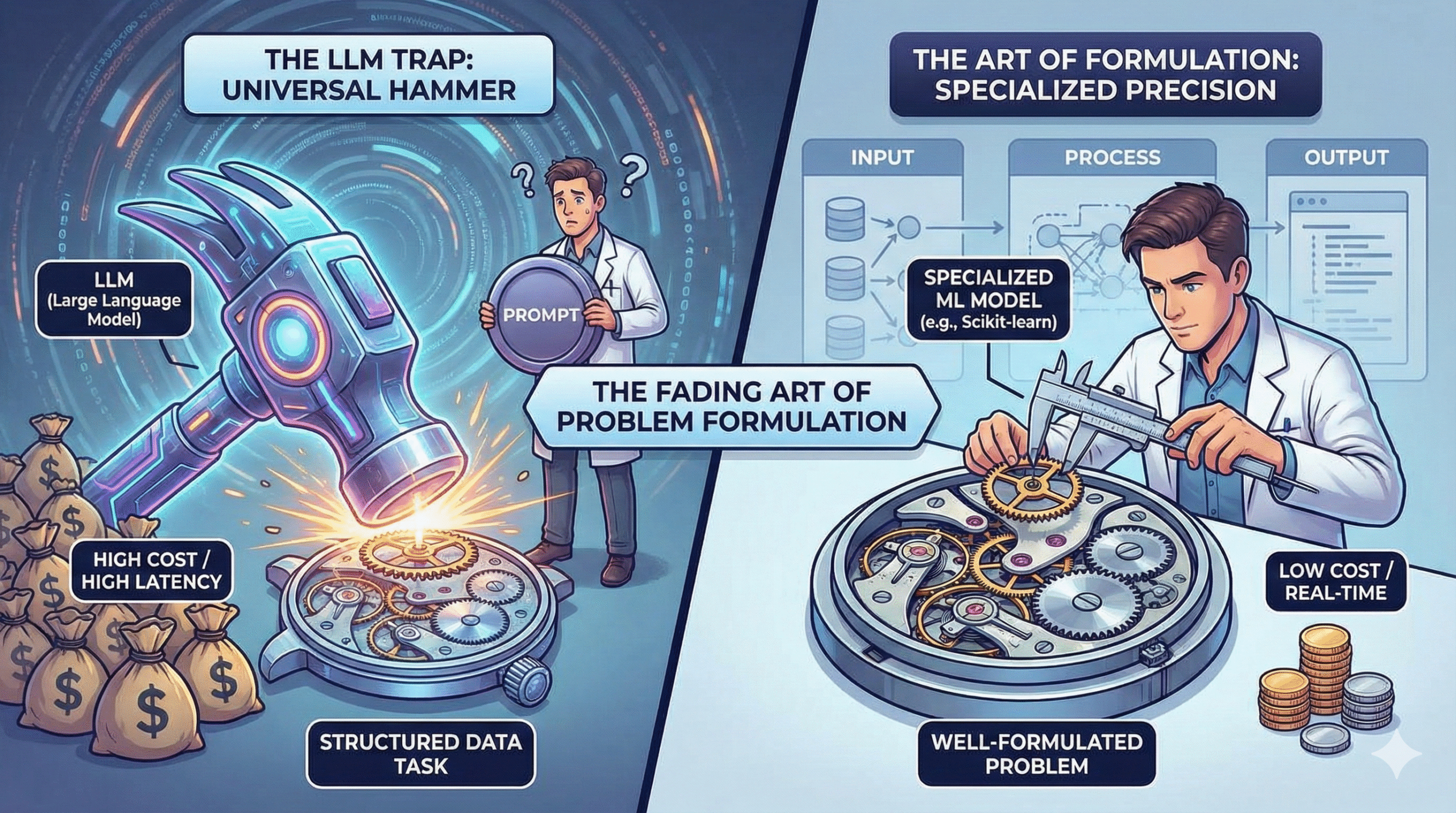 The Fading Art of Problem Formulation
